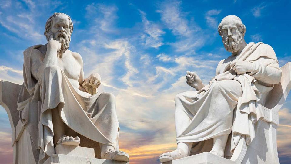 Platon und Sokrates