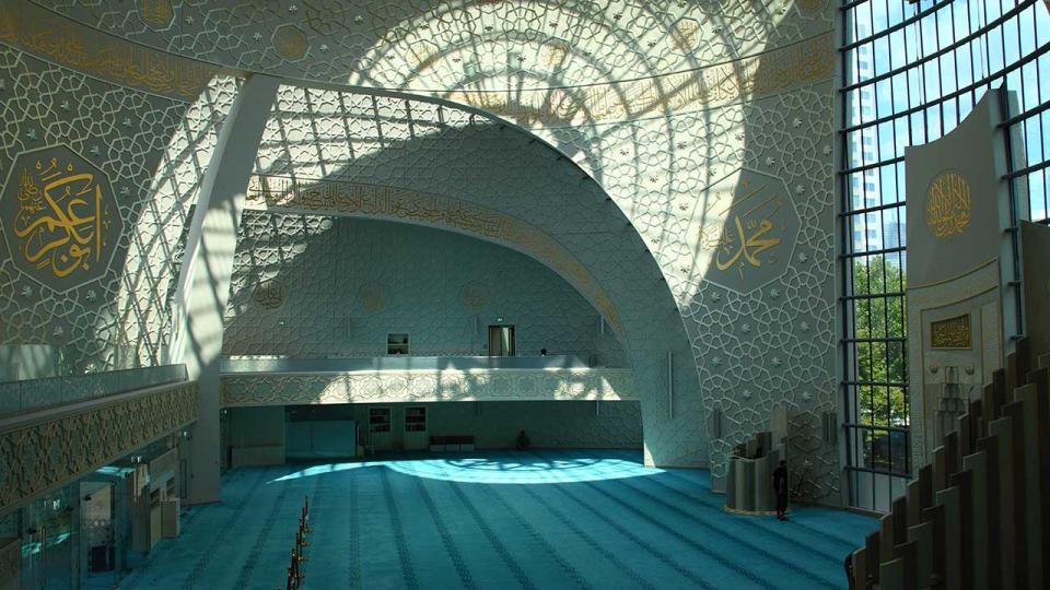Zentralmoschee, Köln, Innenraum