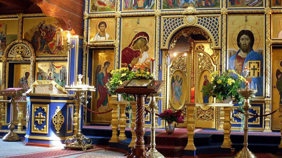 Orthodoxe Kirche (Innenansicht) 